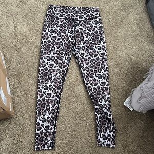 Cheetah workout leggings
